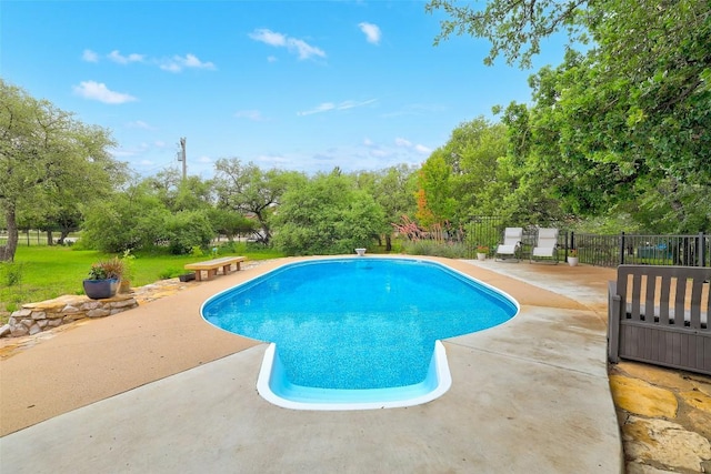 9840 N Live Oak Rd, Salado, TX 76571 - view of swimming pool featuring a patio