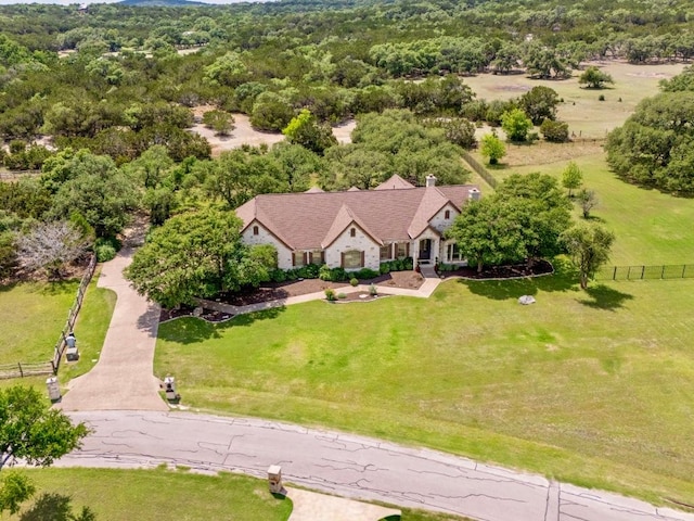 1186 Ranchers Club Ln, Driftwood, TX 78619 - view of subject property with a forest