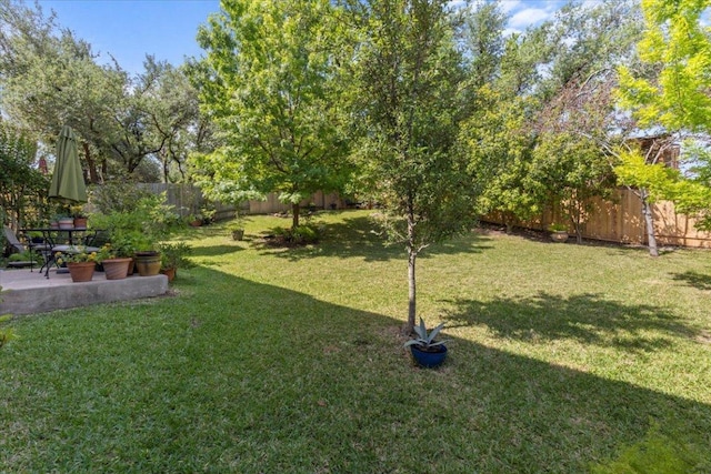 2932 Persimmon Valley Trl, Austin, TX 78732 - view of yard featuring a patio