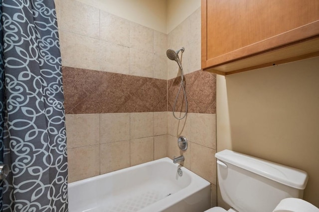 5401 Duval St Unit A & B, Austin, TX 78751 - full bathroom featuring toilet and shower / tub combo