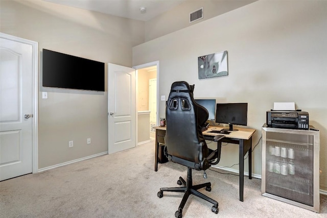 11901 Swearingen Dr Unit 110, Austin, TX 78758 - home office featuring carpet and baseboards