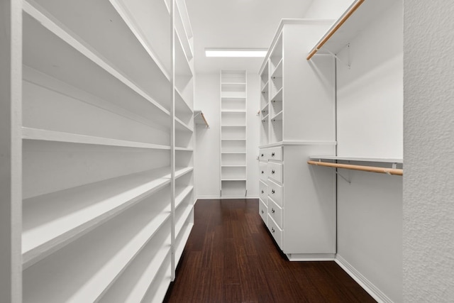 112 Oak Ct, Bastrop, TX 78602 - spacious closet featuring wood finished floors