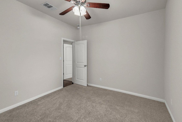 109 Lake Livingston Dr, Georgetown, TX 78628 - unfurnished room featuring carpet flooring and a ceiling fan
