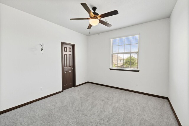 221 Mandana St, Leander, TX 78641 - spare room with light carpet and ceiling fan