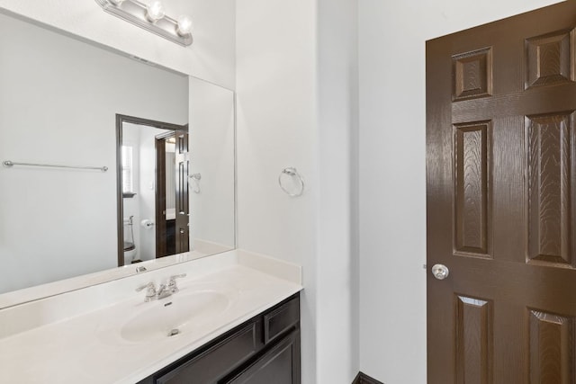 221 Mandana St, Leander, TX 78641 - bathroom featuring vanity and toilet