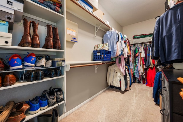 191 Fresno Spgs, Buda, TX 78610 - spacious closet with carpet floors