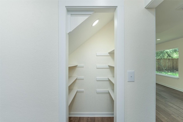 2105 Emerald Isle Dr, Leander, TX 78641 - spacious closet with wood finished floors