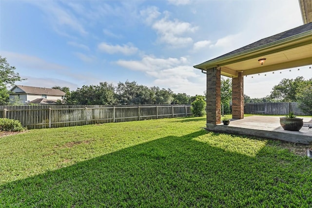 201 Tulip Trail Bnd, Cedar Park, TX 78613 - fenced backyard featuring a patio area