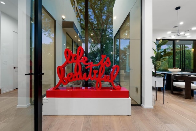 2502 Barhill Dr, Austin, TX 78704 - interior space featuring wood finished floors and baseboards