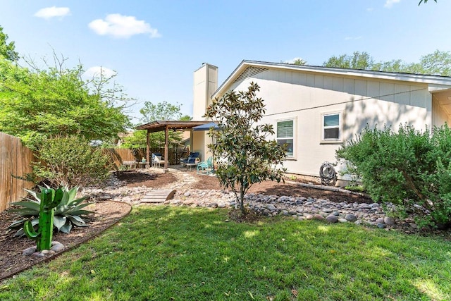 4806 Transit Cir, Austin, TX 78727 - rear view of property featuring a chimney