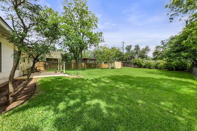 3108 W Terrace Dr, Austin, TX 78757 - view of yard featuring a storage shed and an outbuilding