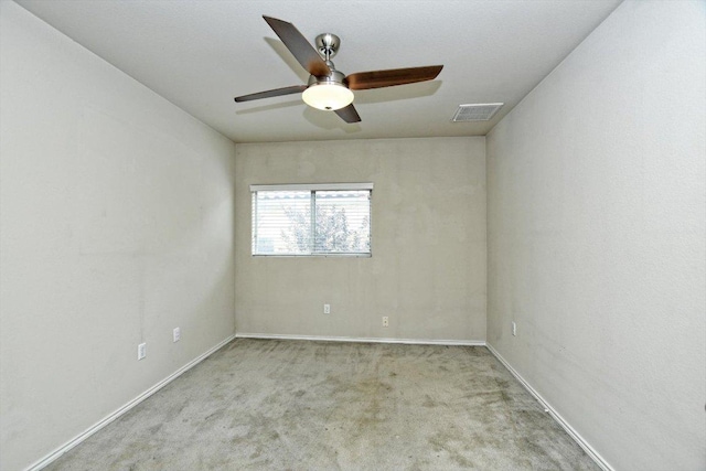 15628 Interlachen Dr, Austin, TX 78717 - spare room with carpet flooring and a ceiling fan