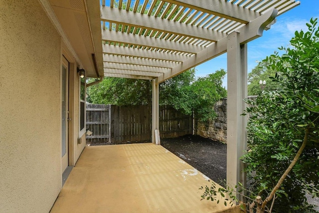 15628 Interlachen Dr, Austin, TX 78717 - view of patio featuring a pergola