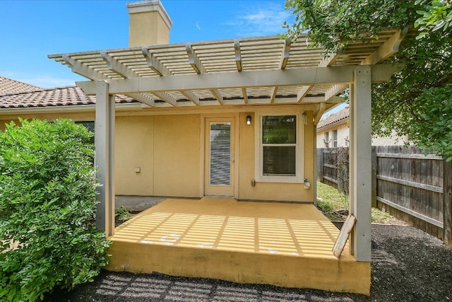 15628 Interlachen Dr, Austin, TX 78717 - deck featuring a pergola and a patio area