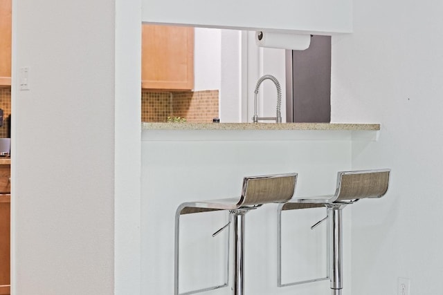 3204 Menchaca Rd Unit 716, Austin, TX 78704 - detailed view of a sink and decorative backsplash