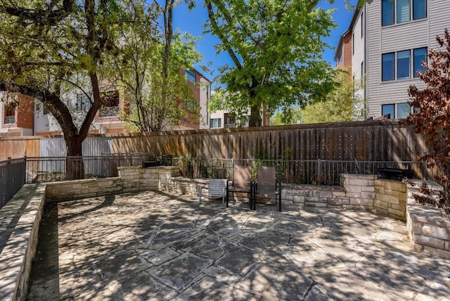 3204 Menchaca Rd Unit 716, Austin, TX 78704 - view of patio with a fenced backyard