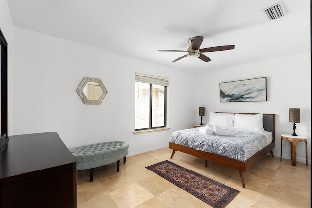 11532 Spicewood Pkwy, Austin, TX 78750 - bedroom featuring baseboards and a ceiling fan