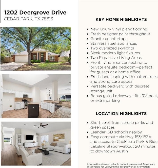1202 Deergrove Dr, Cedar Park, TX 78613 - photo 4
