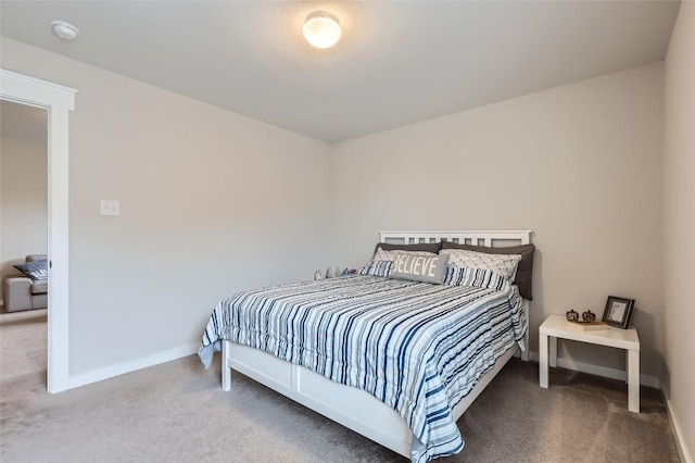 17301 Leafroller Dr Unit A, Pflugerville, TX 78660 - bedroom featuring carpet and baseboards