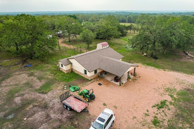 326 Zapalac Rd, Smithville, TX 78957 - view from above of property featuring a forest