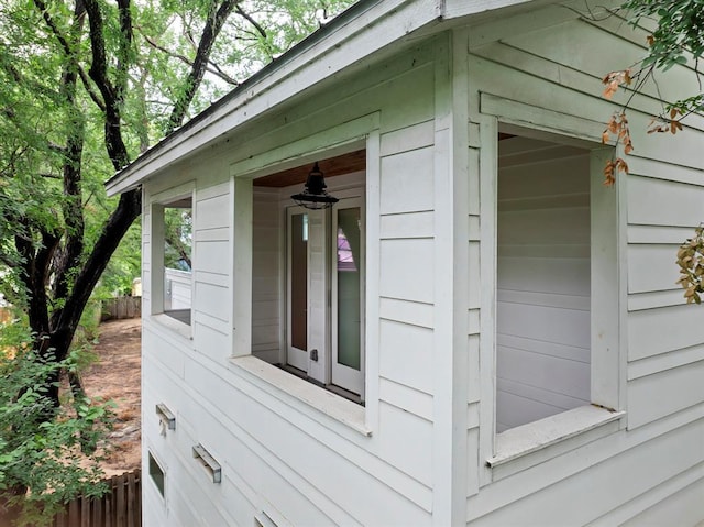 1314 Delano St Unit B, Austin, TX 78721 - view of home's exterior featuring fence