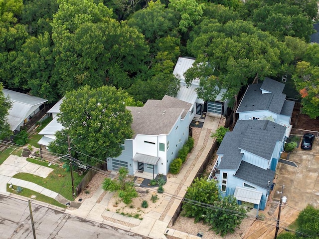 1314 Delano St Unit B, Austin, TX 78721 - bird's eye view