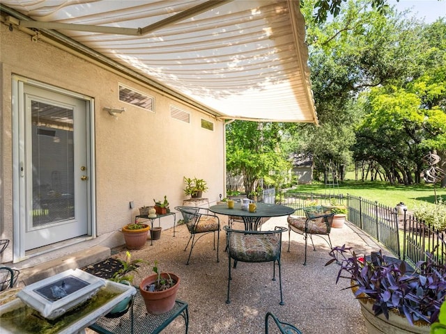 101 Chickadee Cv, Georgetown, TX 78633 - view of patio with outdoor dining area