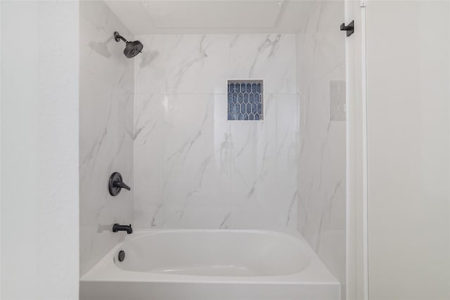 full bath featuring shower / washtub combination