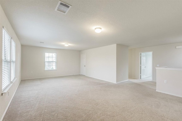 11905 Reindeer Dr, Austin, TX 78754 - spare room with light carpet and a textured ceiling