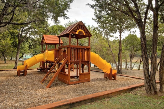 view of communal playground