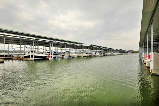 dock with a water view