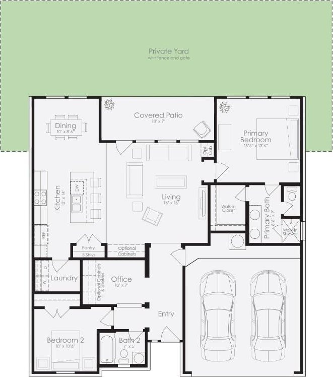 230 Revere Dr, Kyle, TX 78640 - room layout