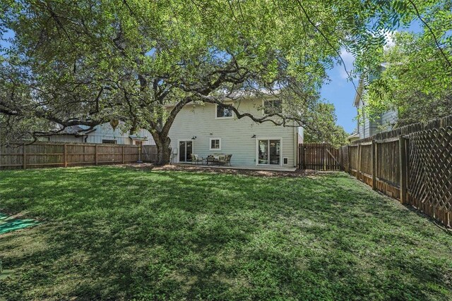 7605 Hawkeye Dr, Austin, TX 78749 - view of rear view of property