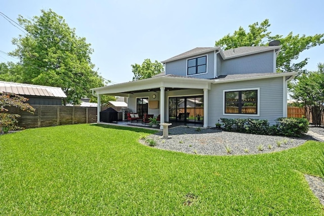 3102 Hunt Trl, Austin, TX 78757 - rear view of property featuring a patio