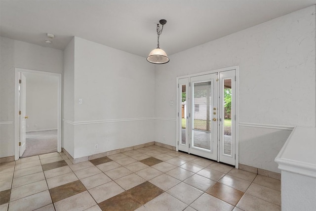 4329 Rock Hill Rd, Round Rock, TX 78681 - spare room featuring tile patterned flooring and baseboards