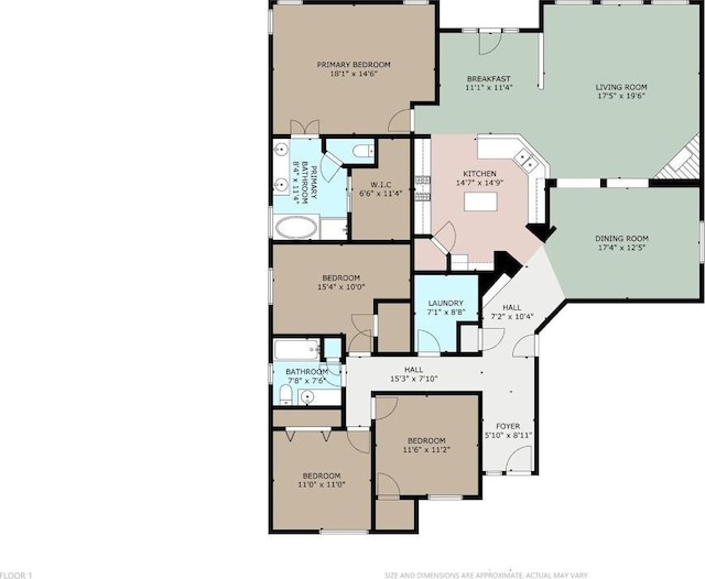 4329 Rock Hill Rd, Round Rock, TX 78681 - view of room layout
