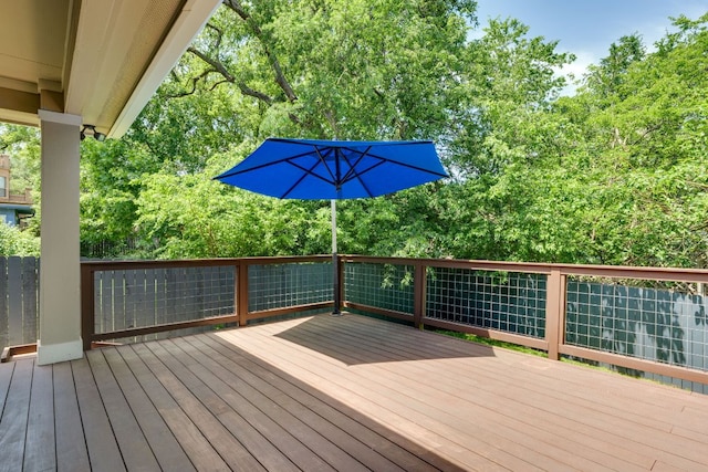 2112 W 11th St, Austin, TX 78703 - view of deck