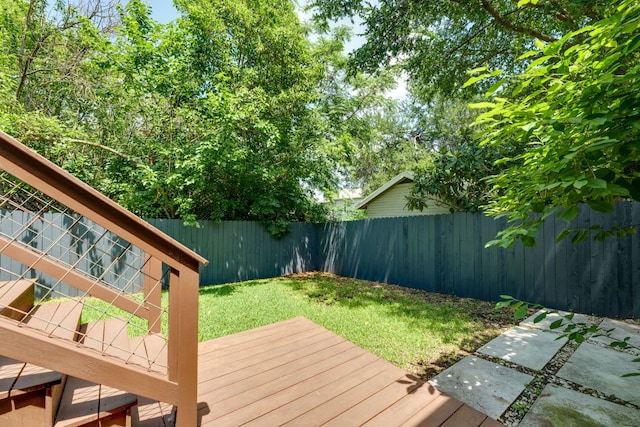2112 W 11th St, Austin, TX 78703 - view of wooden deck