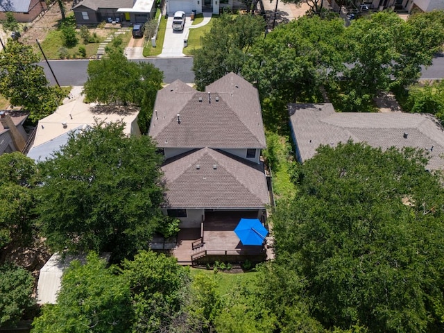 2112 W 11th St, Austin, TX 78703 - aerial perspective of suburban area