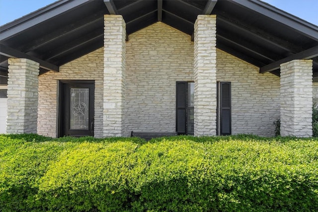 view of property exterior