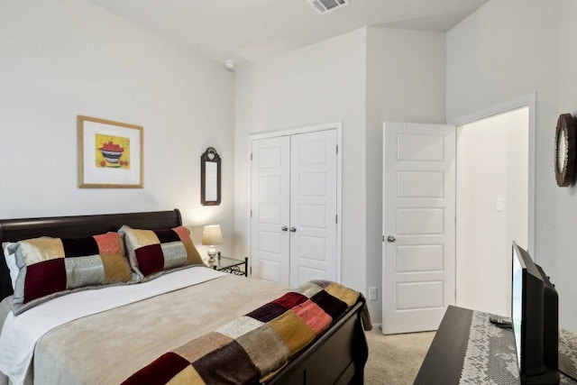 6032 Urbano Bnd, Round Rock, TX 78665 - bedroom featuring light colored carpet and a closet