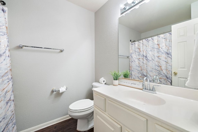 3805 Durnberry Ln, Round Rock, TX 78664 - bathroom featuring wood finished floors and vanity