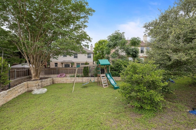 3805 Durnberry Ln, Round Rock, TX 78664 - view of yard featuring a playground