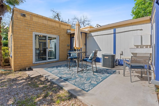 4611 Rosedale Ave, Austin, TX 78756 - view of patio with central AC unit