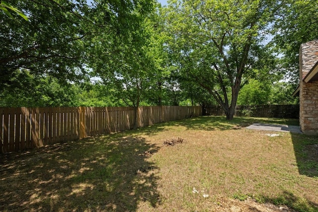 7002 Teaberry Dr, Austin, TX 78745 - view of fenced backyard