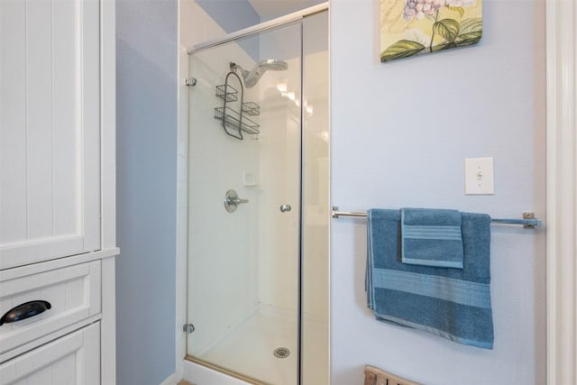 360 Waterloo Dr, Kyle, TX 78640 - full bathroom with a stall shower