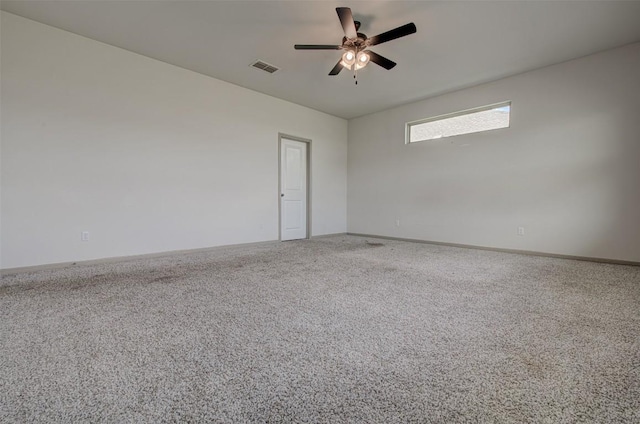 286 Spinnaker Loop, Kyle, TX 78640 - carpeted spare room featuring ceiling fan and baseboards