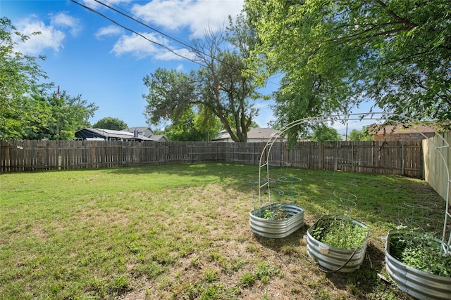 view of yard