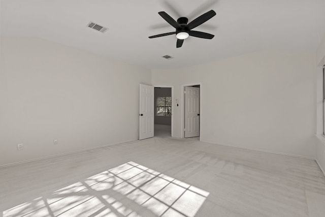 13223 Darwin Ln, Austin, TX 78729 - unfurnished room featuring ceiling fan, baseboards, and light colored carpet