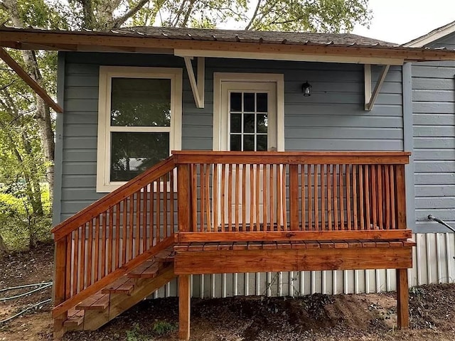 202 Prima St Unit A, Smithville, TX 78957 - view of wooden deck